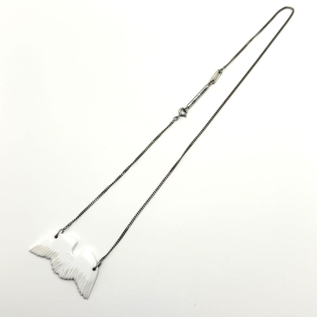 美品 希少✨DIOR HOMME フェザーネックレス ペンダント エディスリマン