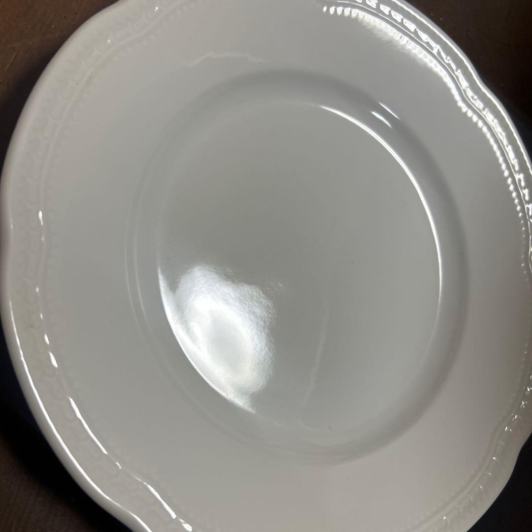 リチャードジノリ　ムラッティホワイト　プレート　25㎝　２枚