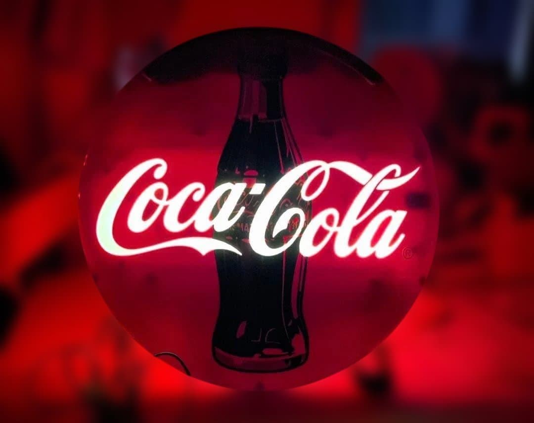 コカコーラ 1995年 電話機 Coke Phone 点灯OK DC12V付