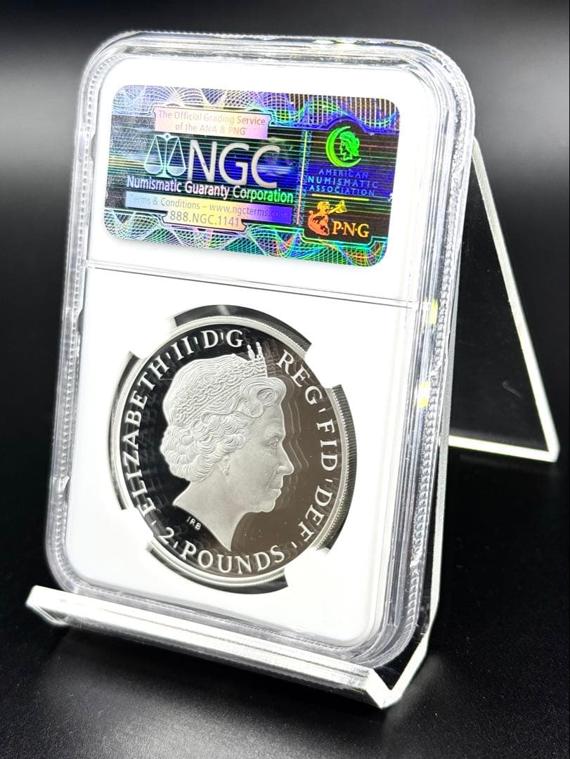 2014 イギリス ブリタニア １オンス 銀貨 PF70UC ロイヤルミント