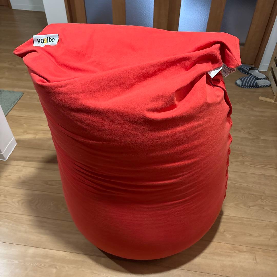 Yogibo ビーズクッション 赤
