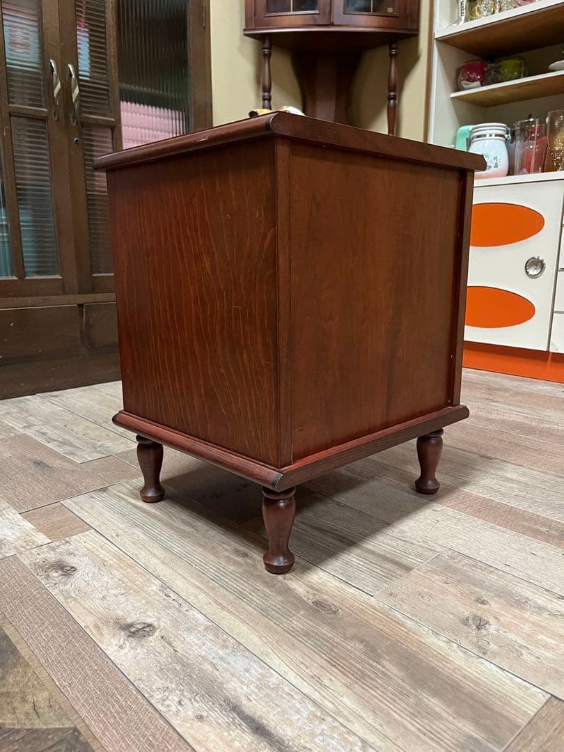 ミニチェスト 昭和レトロ 棚 インテリア アンティーク サイドテーブル