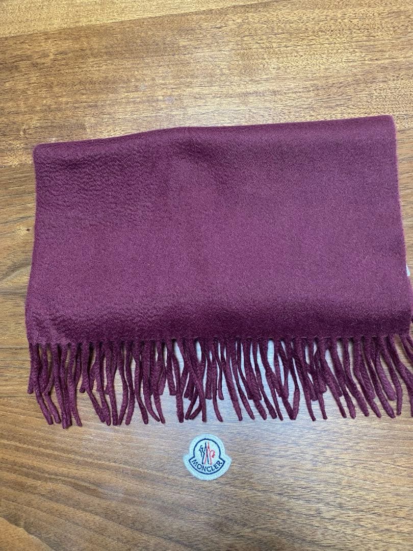 モンクレール　カシミヤマフラー