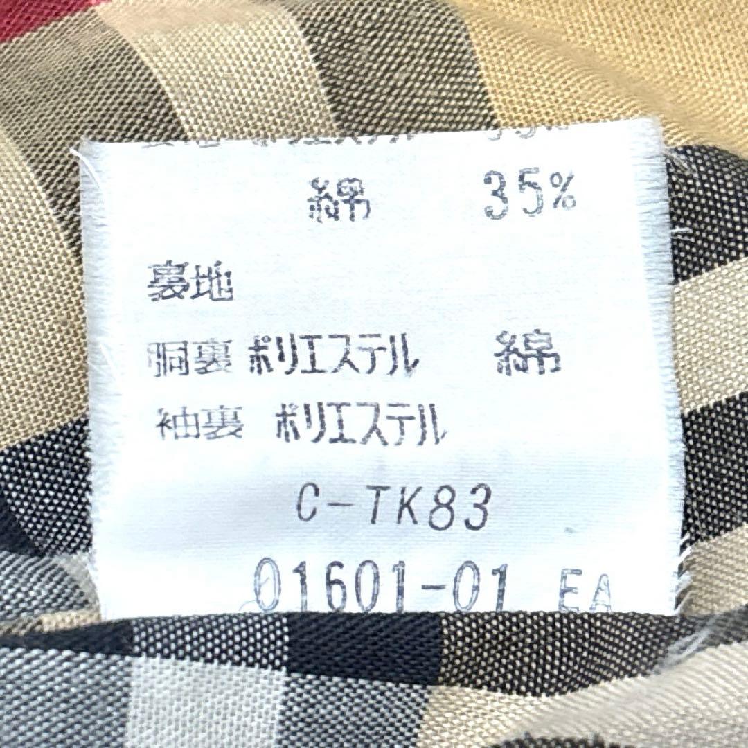 専用美品/メンズL】バーバリー　トレンチコート　ベルト　ライナー付　ノバチェック