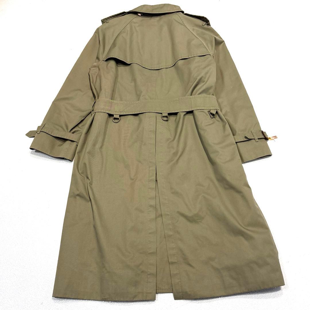 専用美品/メンズL】バーバリー　トレンチコート　ベルト　ライナー付　ノバチェック
