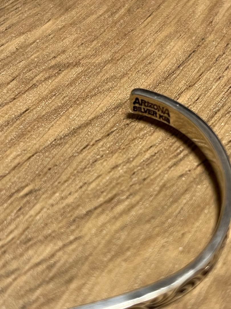 アリゾナフリーダム バングル SV K18 美品 正規品