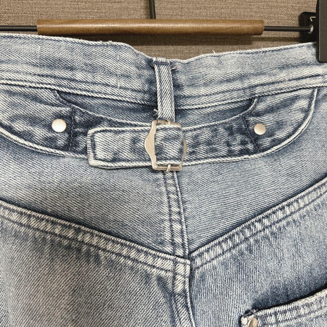 極美品✨　OSLOW ワイドデニムパンツ　日本製　滝沢眞規子さん着用　Mサイズ