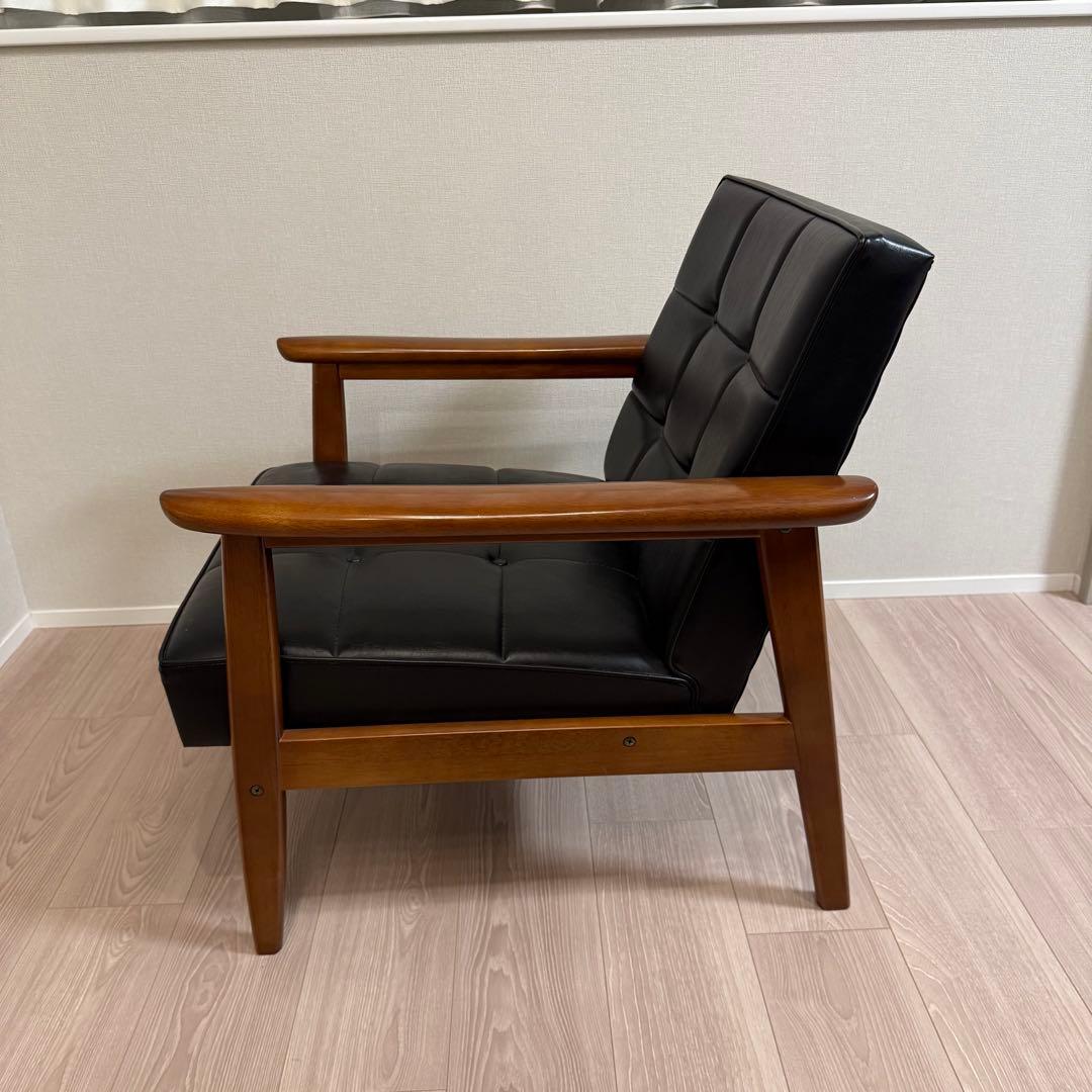 【美品】カリモク60 Kチェア 1シーター スタンダードブラック