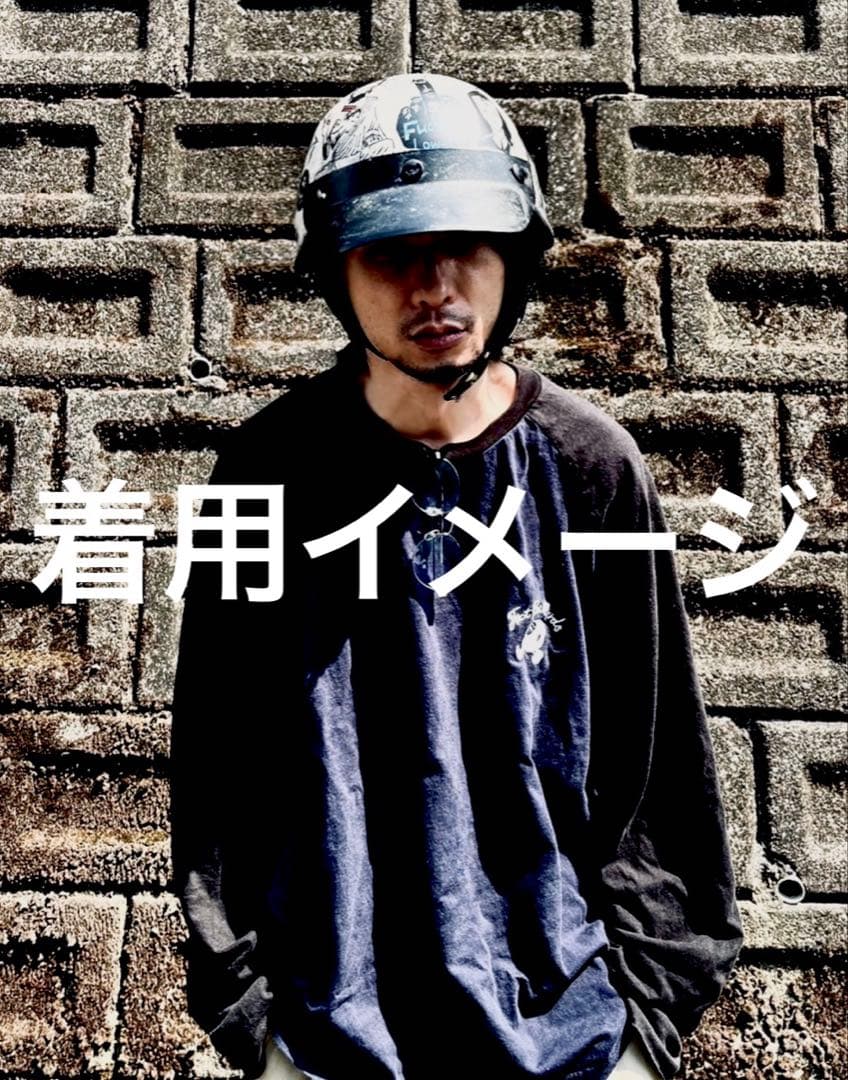 ポリスヘルメット　ショーティー　ポリヘル　新品未使用　エイジング加工　小帽体