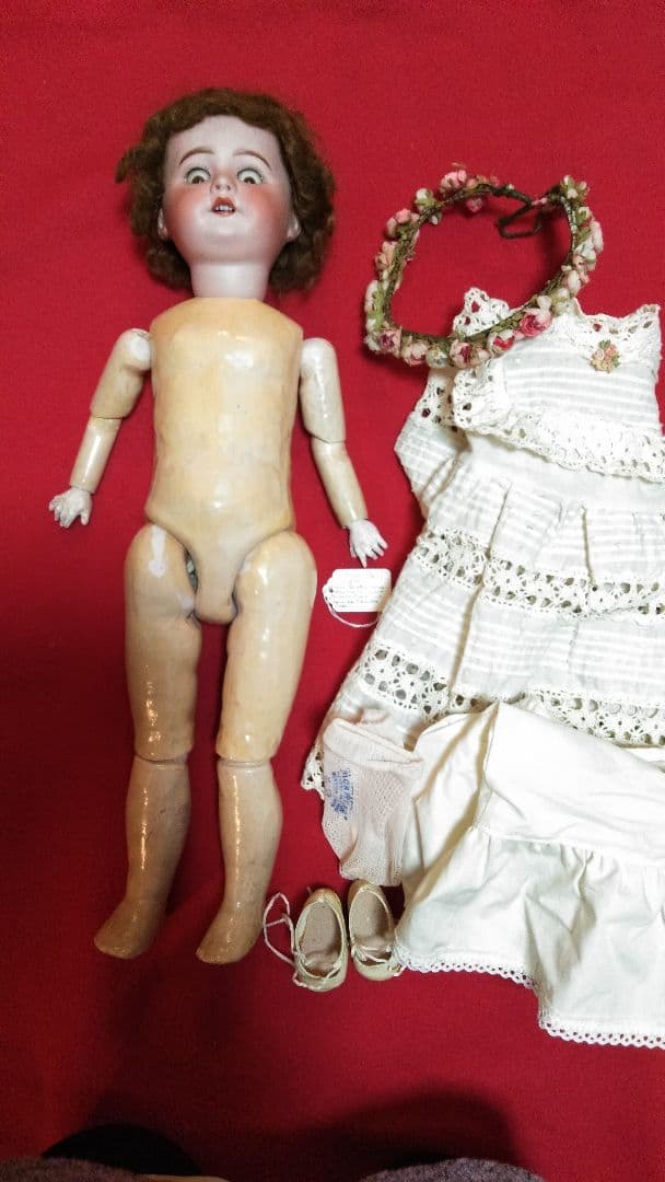 ビスクドール　アンティーク ジュモーSFBJ60 PARIS