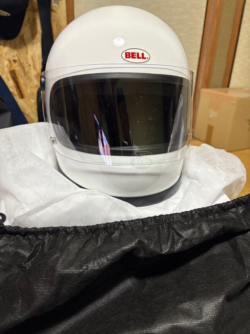 新品未使用　BELL STARⅡ復刻版 ホワイト Mサイズ スター2 STAR2