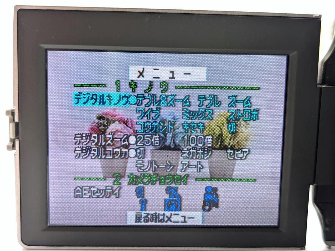 miniDVのダビングに！ Panasonic ビデオカメラ NV-DS7 02