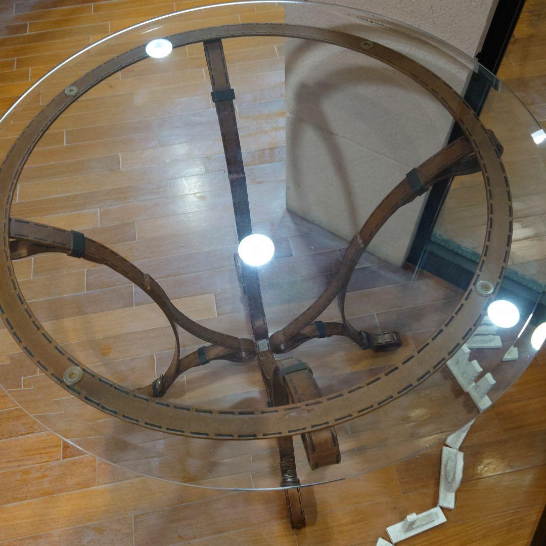 メートランドスミス ガラステーブル セオドア アレキサンダー お洒落