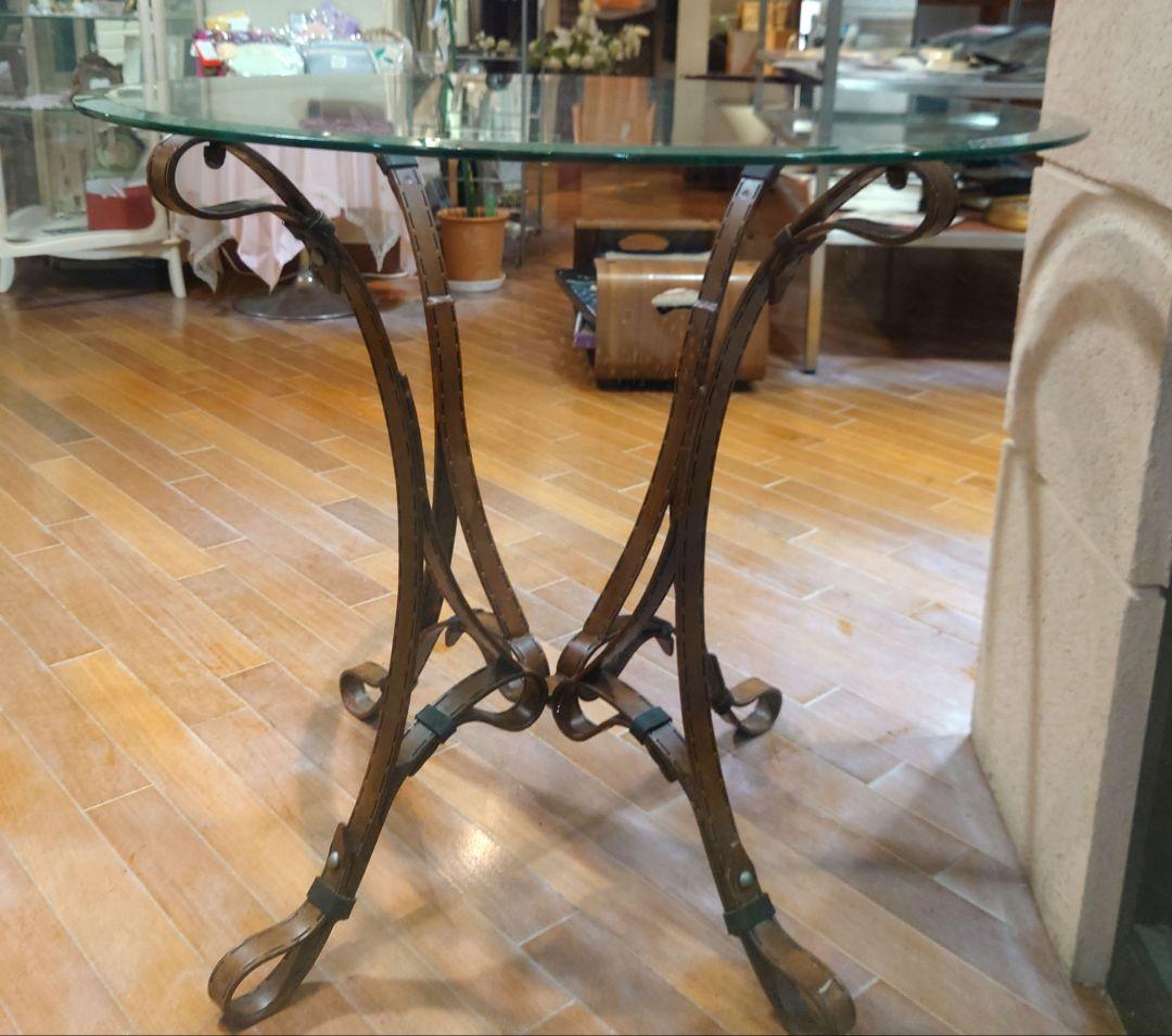 メートランドスミス ガラステーブル セオドア アレキサンダー お洒落