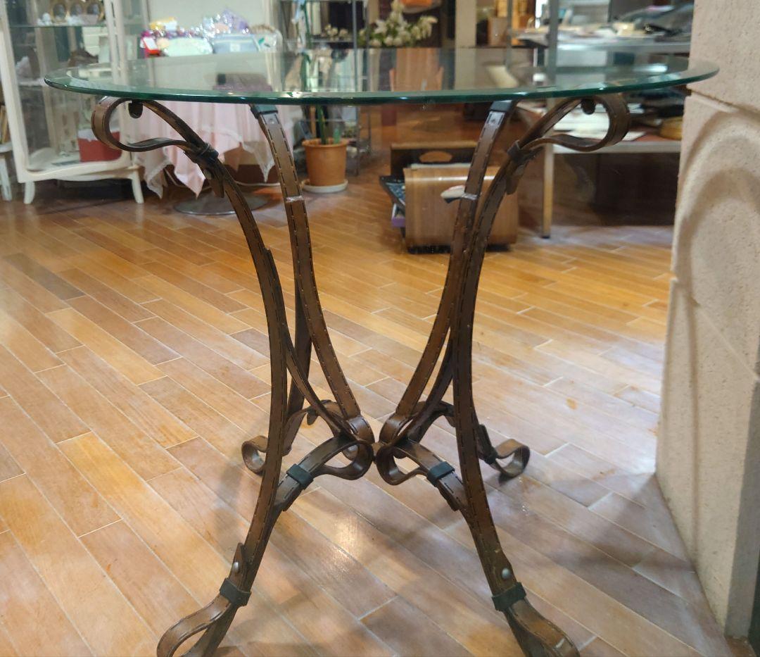 メートランドスミス ガラステーブル セオドア アレキサンダー お洒落