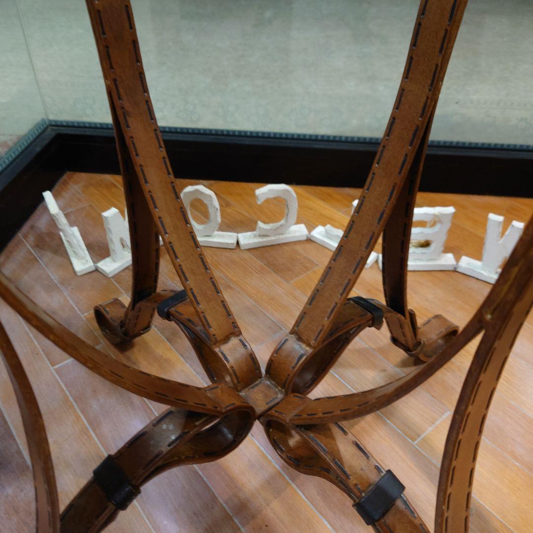 メートランドスミス ガラステーブル セオドア アレキサンダー お洒落