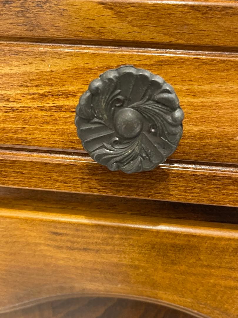 オールドカリモク　コロニアルシリーズ電話台