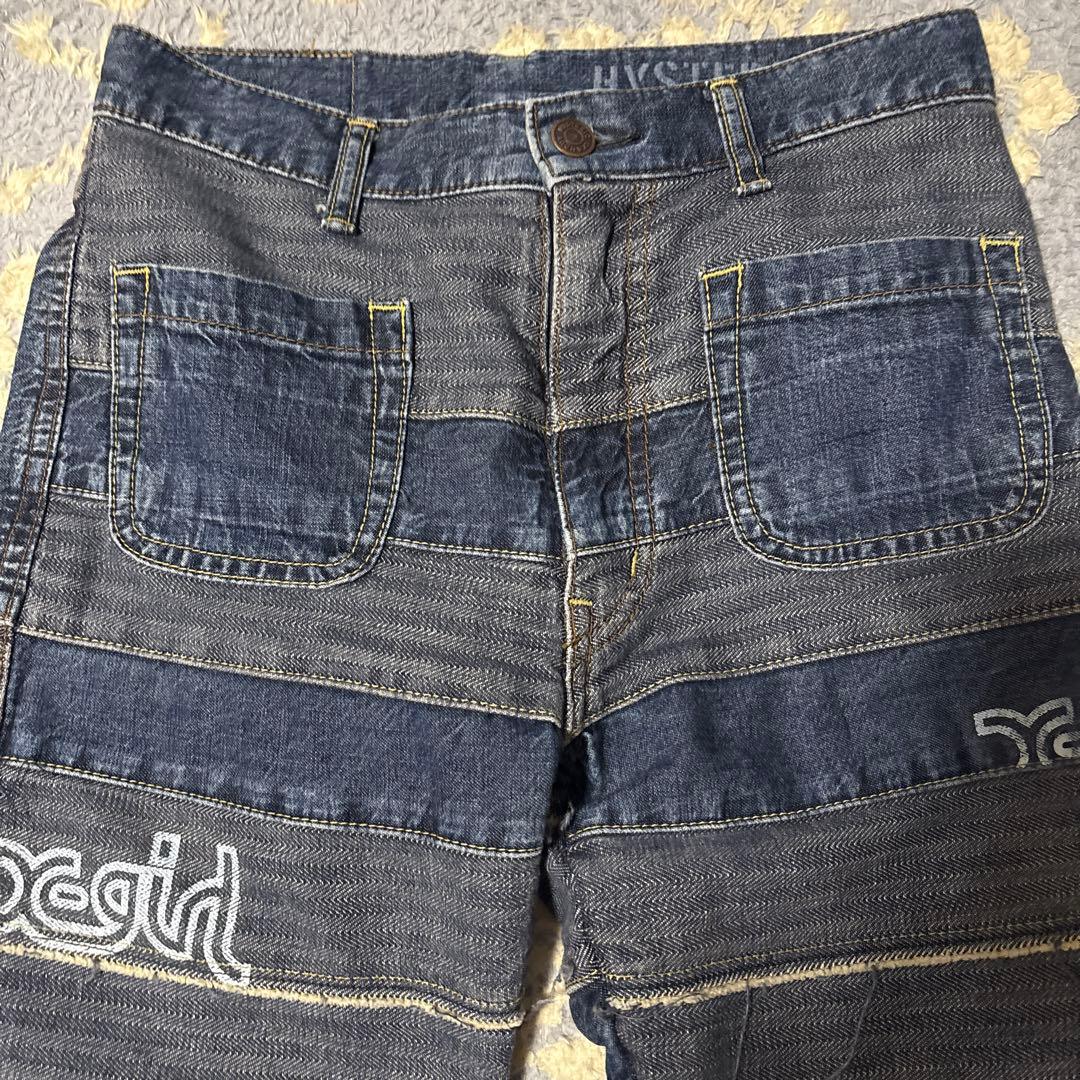 ヒステリックグラマー ★エックスガールコラボ ウミヘビ♡ブーツカット25インチ