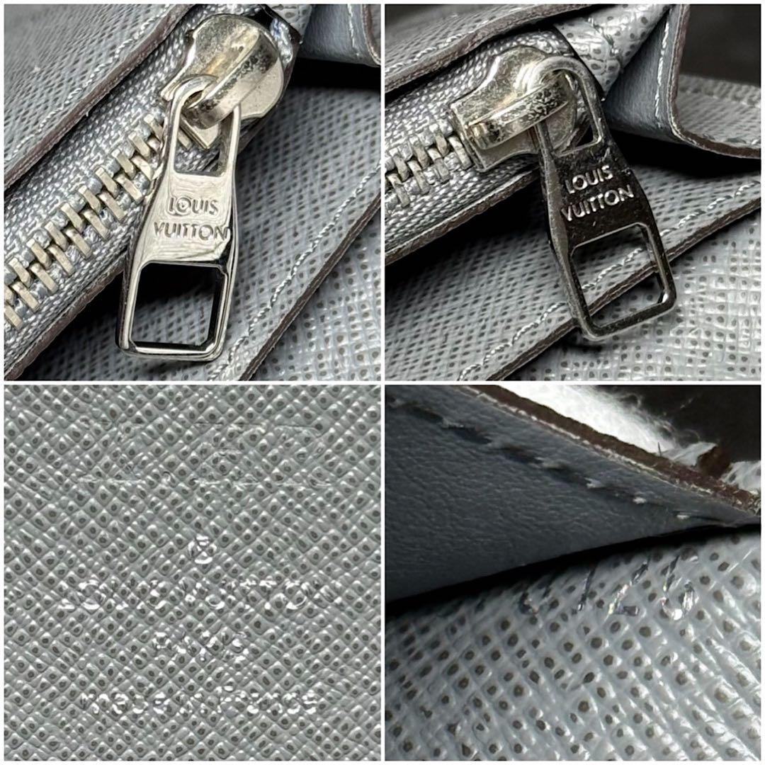 極上品 激レア ルイヴィトン タイガ グラシエ ポルトフォイユブラザ 長財布