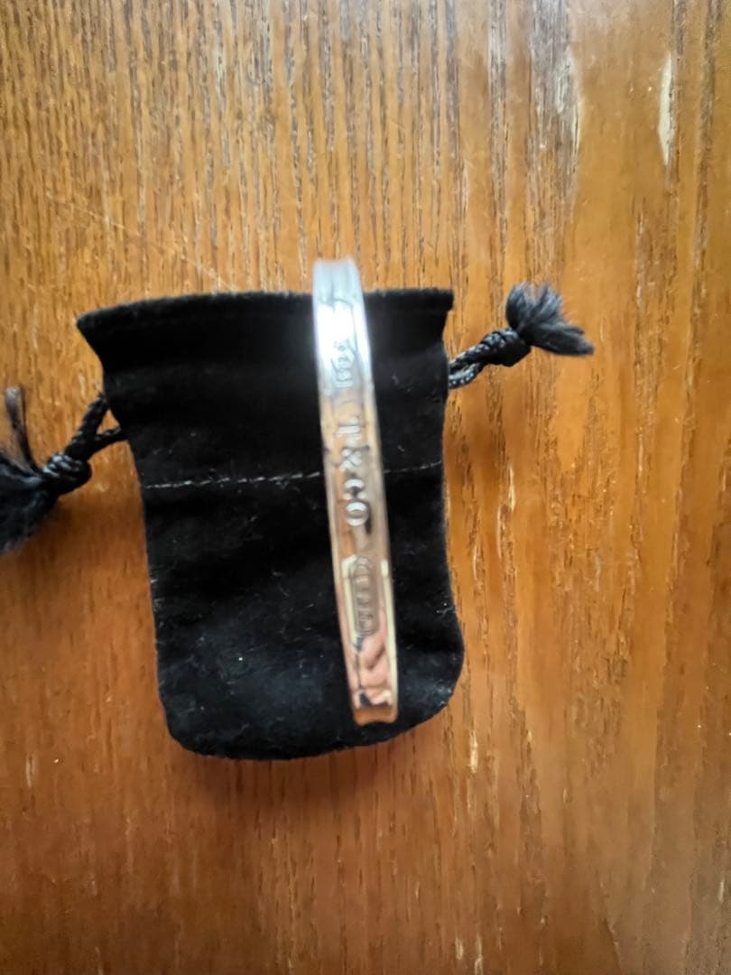 ティファニー 1837 ナローシルバーバングル