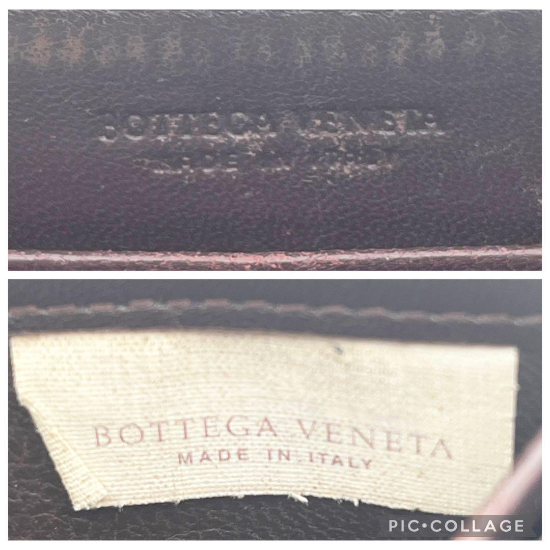 BOTTEGAVENETTA ボッテガヴェネタイントレチャート 長財布 ブラウン