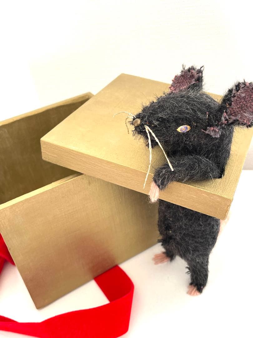 atelier subaco ねずみ ぬいぐるみ オブジェ