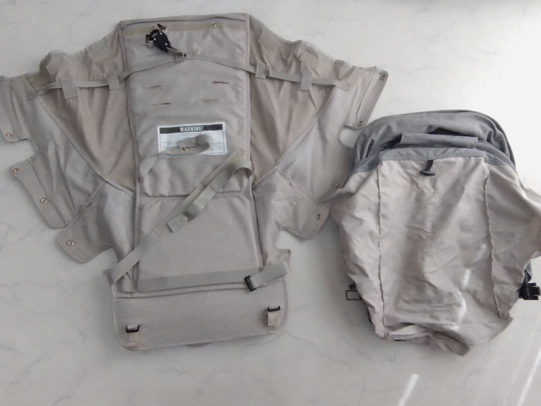 エアバギーココ プレミア ブレーキ付 ベージュ系 3輪ベビーカー