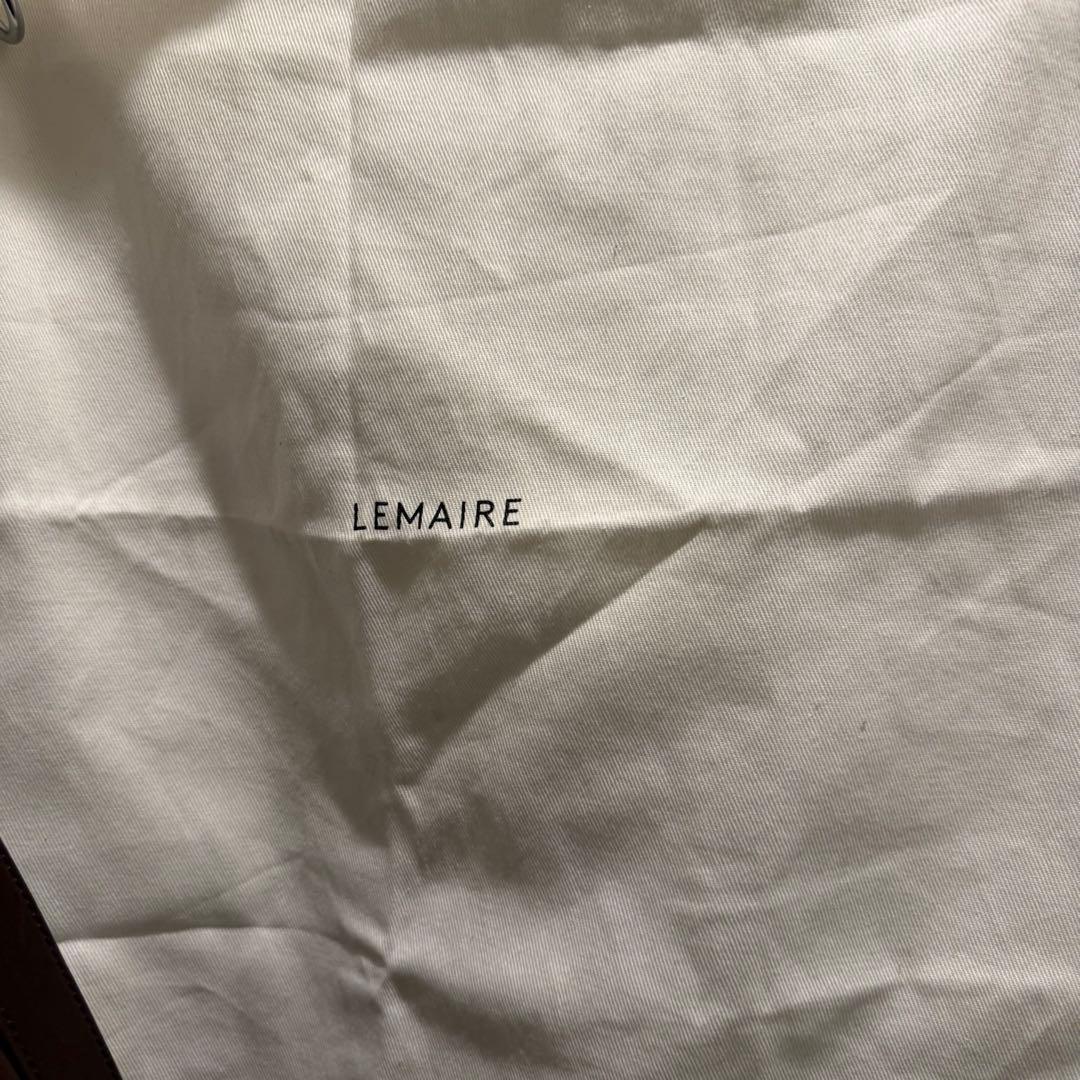 LEMAIRE BELTED HOBO BAG 　ダークブラウン