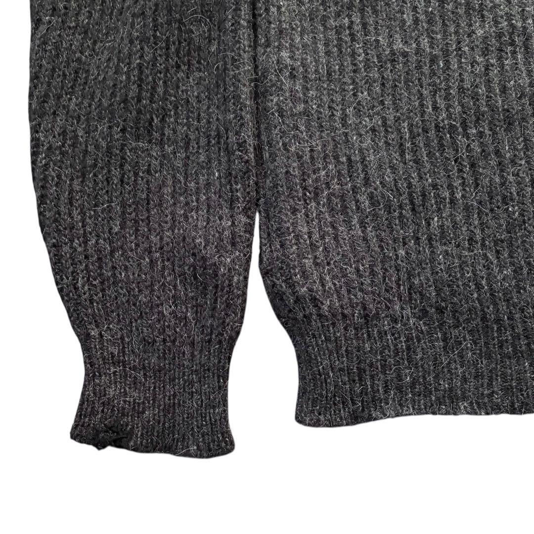 80s USA製　エルエルビーン　ドライバーズニット　アルパカ混ヴィンテージ美品