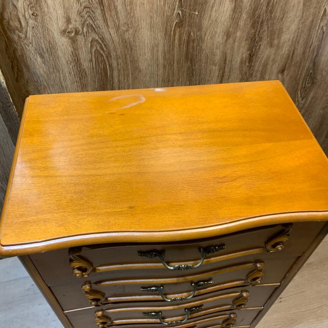 I080\" 現状品 たのメル便エリア 送料無料 アンティーク リビングチェスト