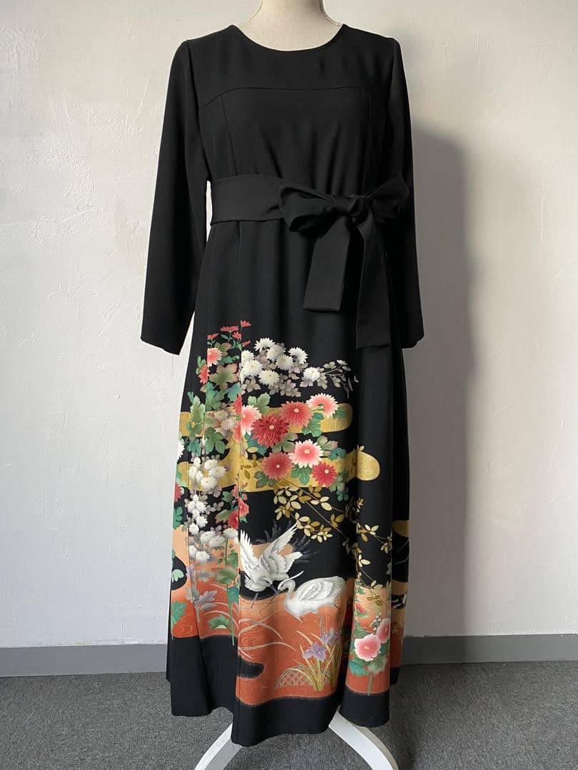 3220 着物　留袖　リメイク　ドレス　ワンピース