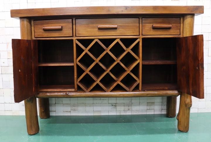 GMFN89○サイドボード リビングボード キャビネット 作業台 店舗什器 アジ