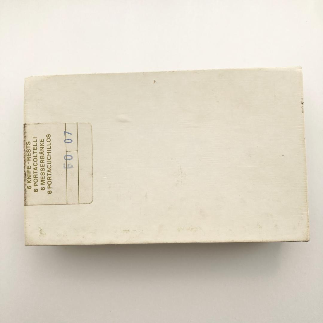 箱付⭐️Christofle Bouleクリストフル ブール ナイフレスト 6本