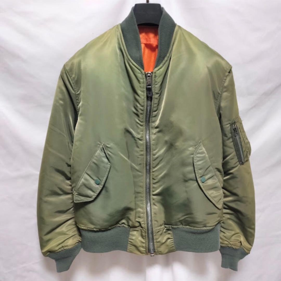 USA製 80s Alpha ma-1 flight jacket