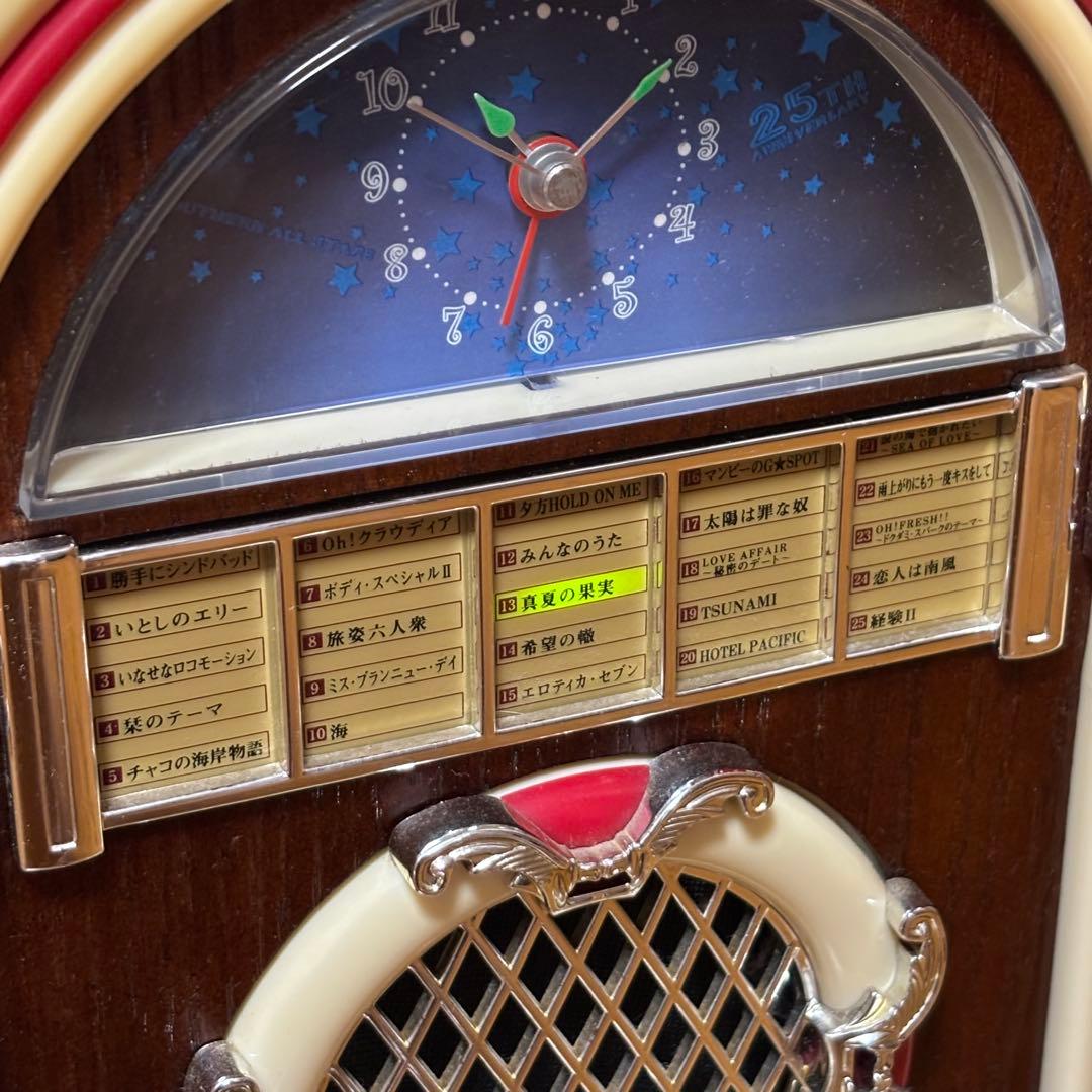 サザンオールスターズ　25周年　メロディ目覚まし時計　桑田佳祐　からくり　訳あり