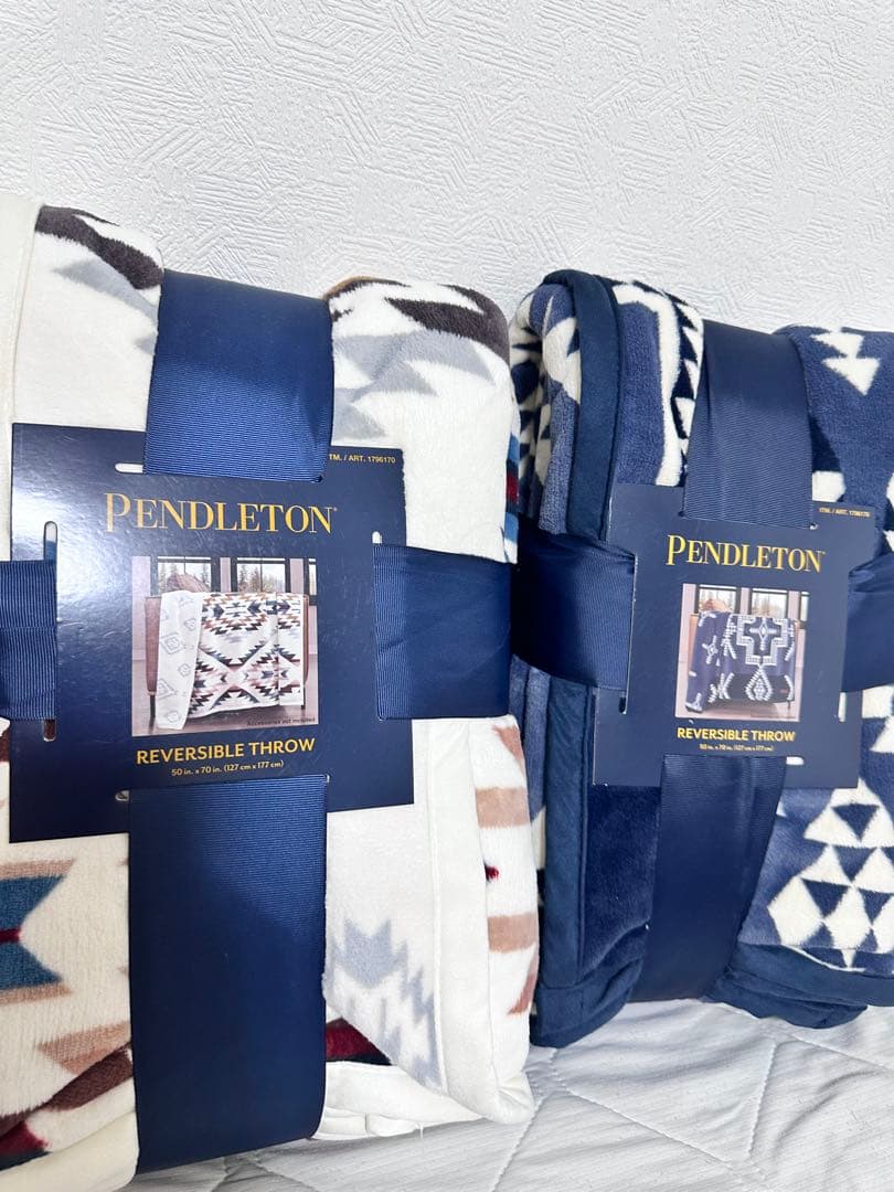 PENDLETON ペンドルトンリバーシブルブランケット　コストコ２枚