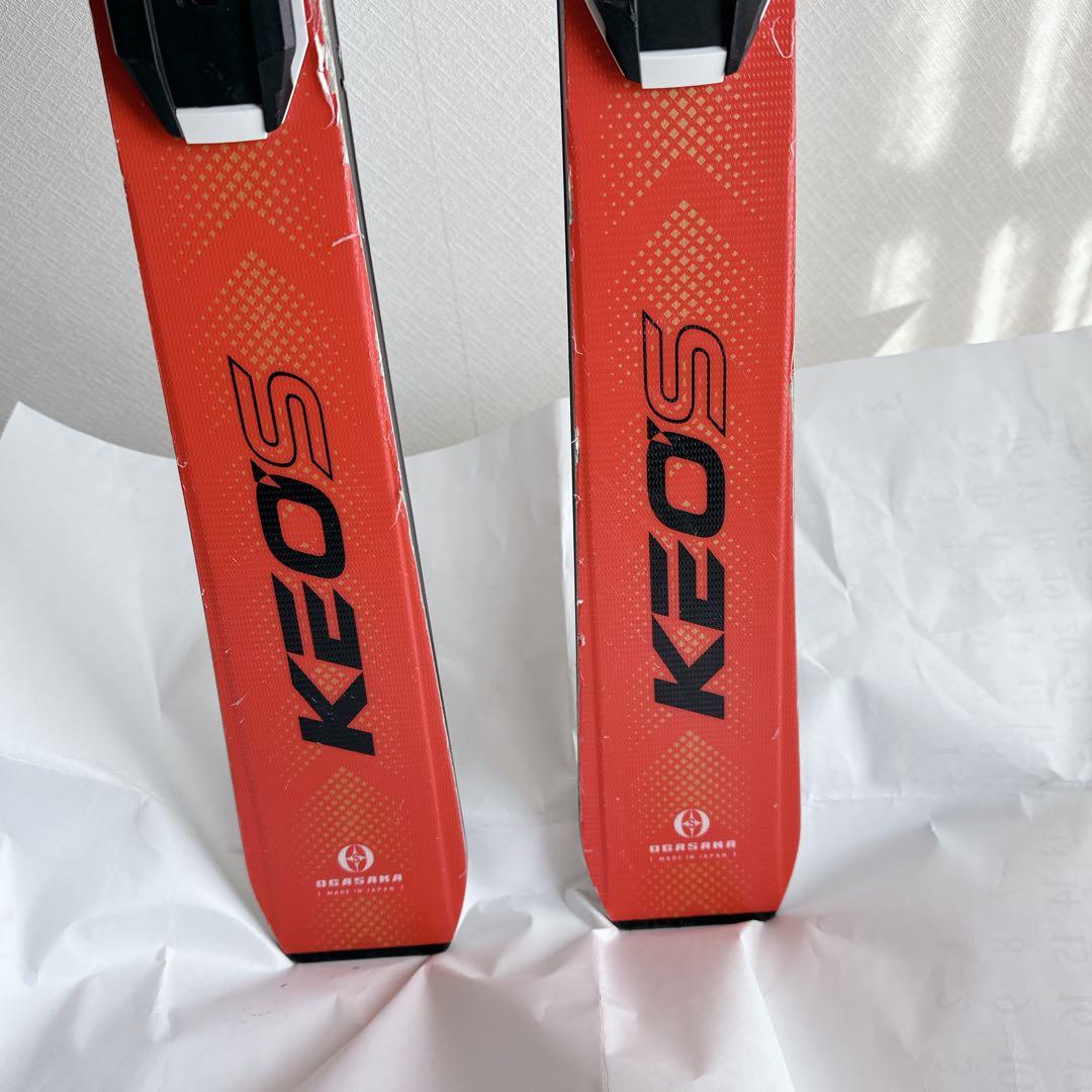 【美品】オガサカ KEO’S KS-EV 155cm 24モデル ビンディング付