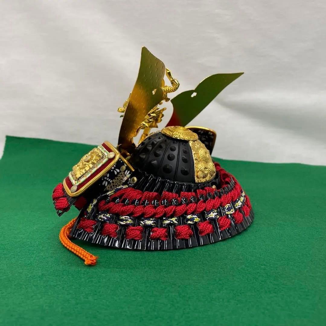 室内吊るし　ちりめん鯉のぼりと出世さ出世兜付き