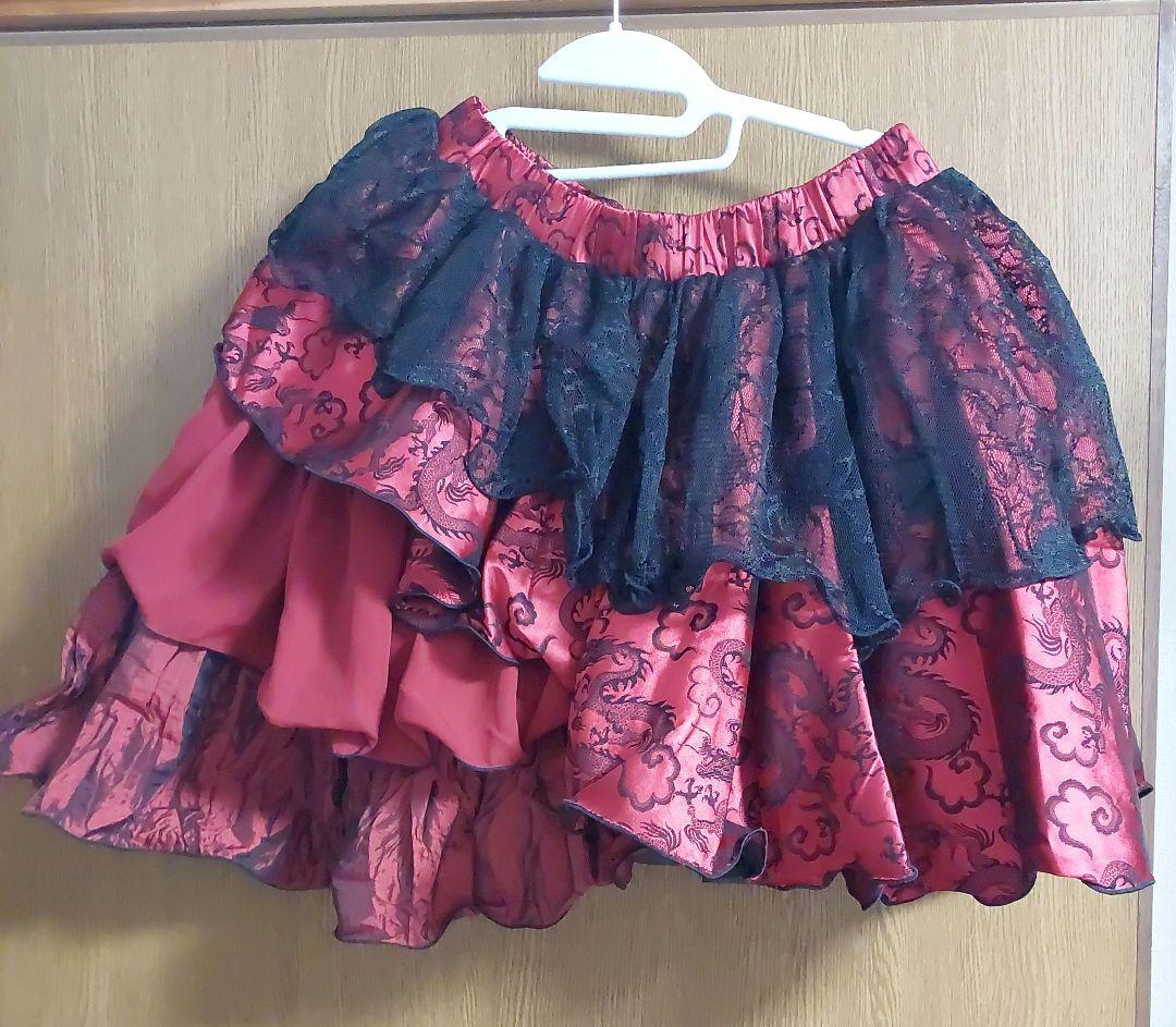 QutieFrash チャイナパニエスカート