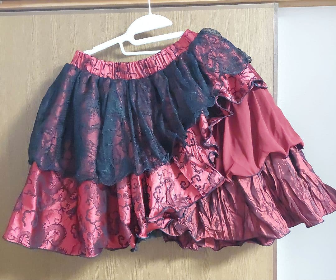 QutieFrash チャイナパニエスカート