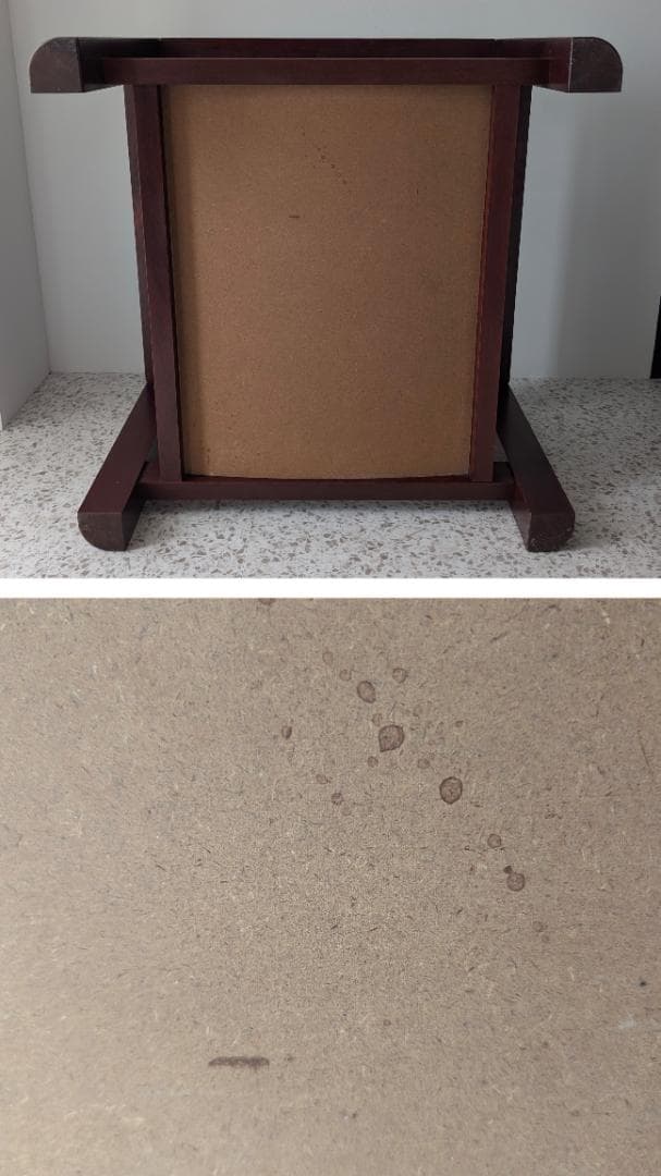 80s ウッドフレーム ガラストップ センターテーブル 正方形 ミッドセンチュリ