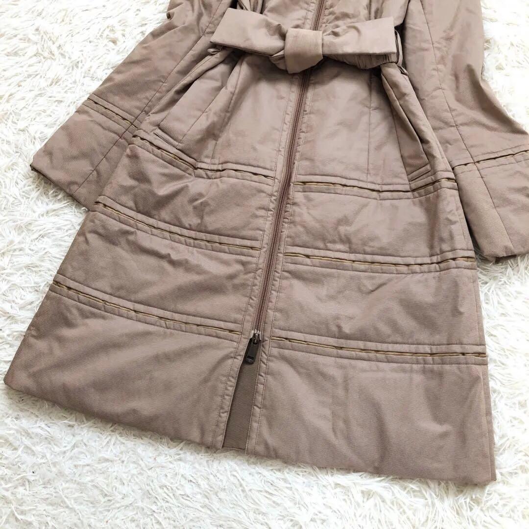 希少✨リボンベルト バーバリーブラックレーベル ダウンコート 2way ロング