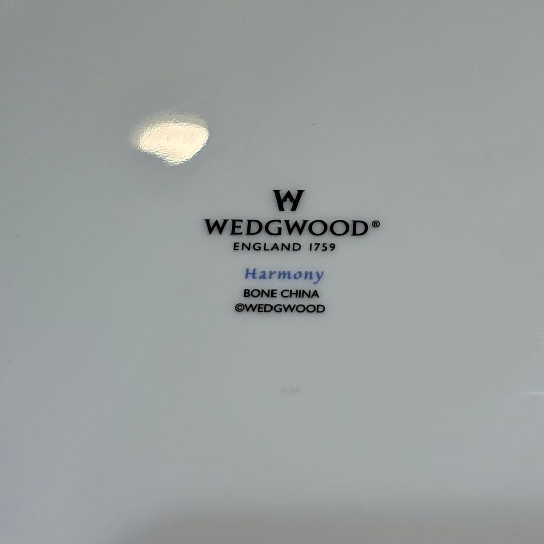 ♡ウエッジウッド　ハーモニー　カップ＆ソーサー＋プレート2枚セット