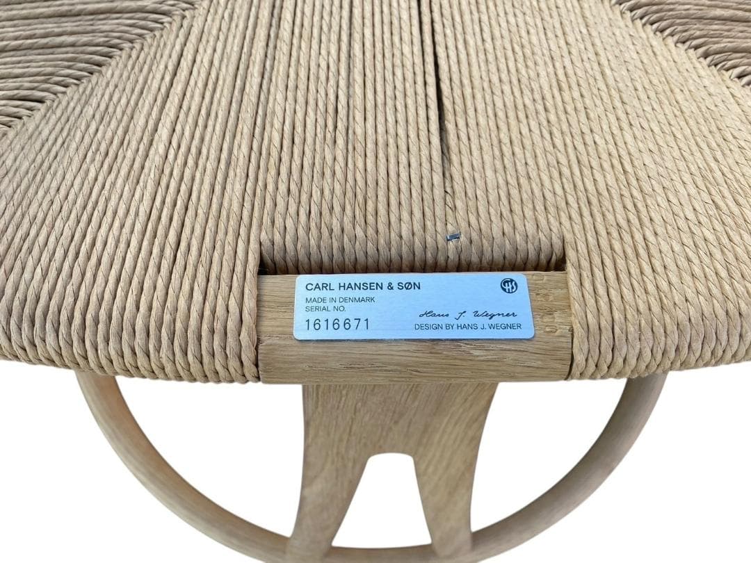 ◯①【ほぼ未使用】カールハンセン＆サン CH24 Yチェア ソープ クッション付