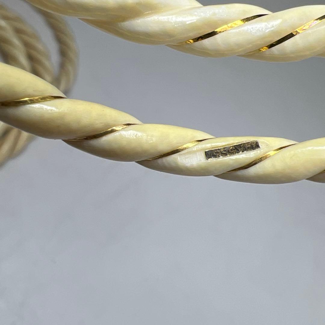 本金入　極上バングル　124g 東Y8-0129☆2F