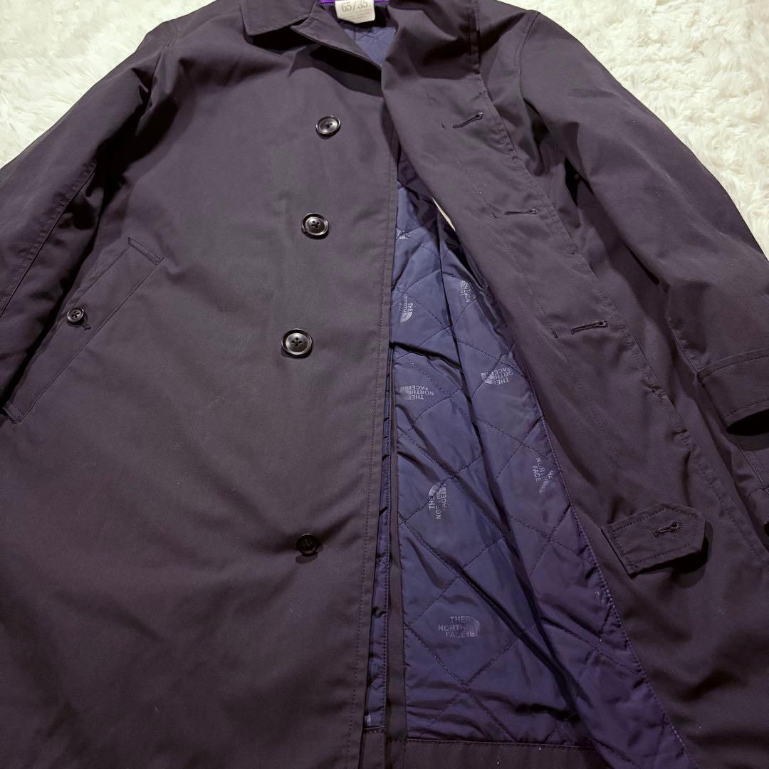 THE NORTH FACE BEAMS別注 ステンカラーコート ネイビー L