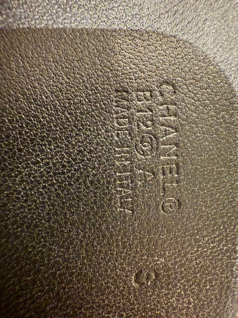 正規品希少 シャネル CHANEL ブレスレット レザーバングル ブラック