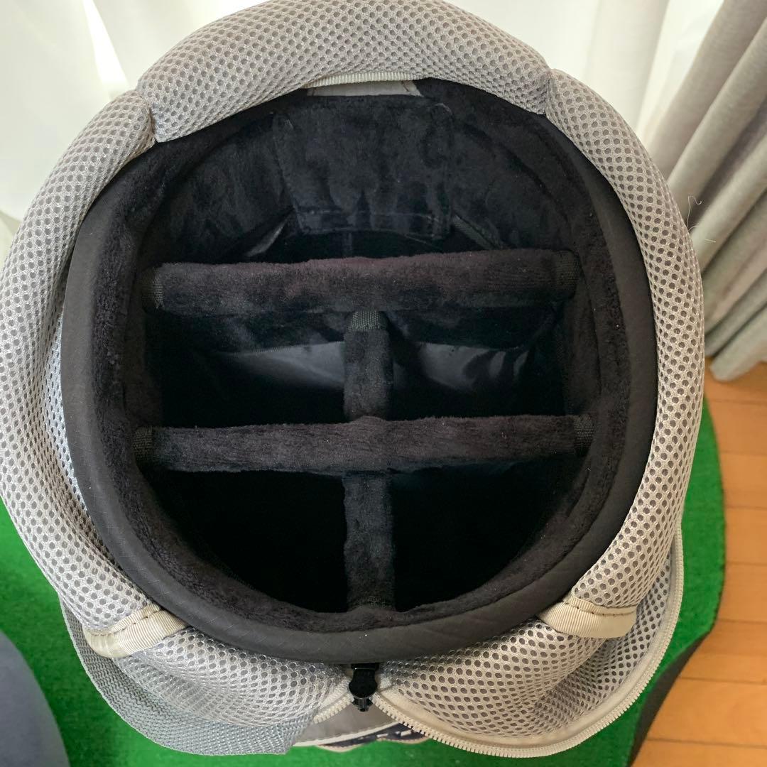 BRIEFING キャディバッグ グレー/ネイビー/オリーブ