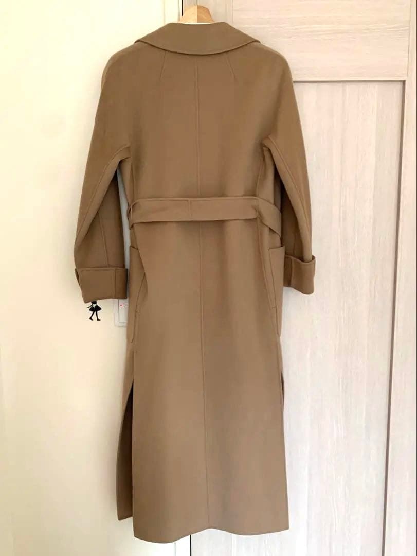 近年　Sマックスマーラ　ダブルフェイス　クチートアマーノ　キャメル　コート