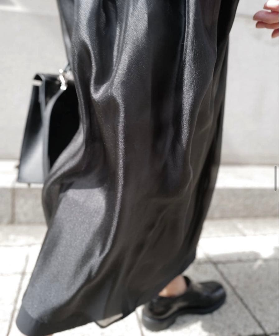 machatt オーガンジーレイヤードスカート